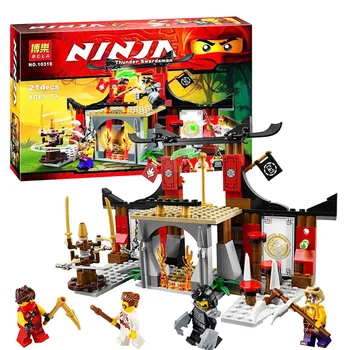 

Ninjago 10319 Duel Ninjutsu Driving Range Model building kits compatible with ninjagoes Educational toys for children