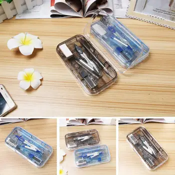 

1 set Professional student office use Drawing Drafting Random Color Ruler Stationery Set School A6V0