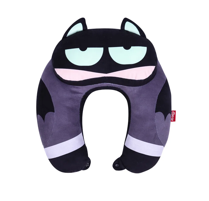 U-Shape Travel Pillow Airplane car Neck Pillow Travel Accessories soft Cartoon marvel hero Comfortable Pillows for Sleep Home