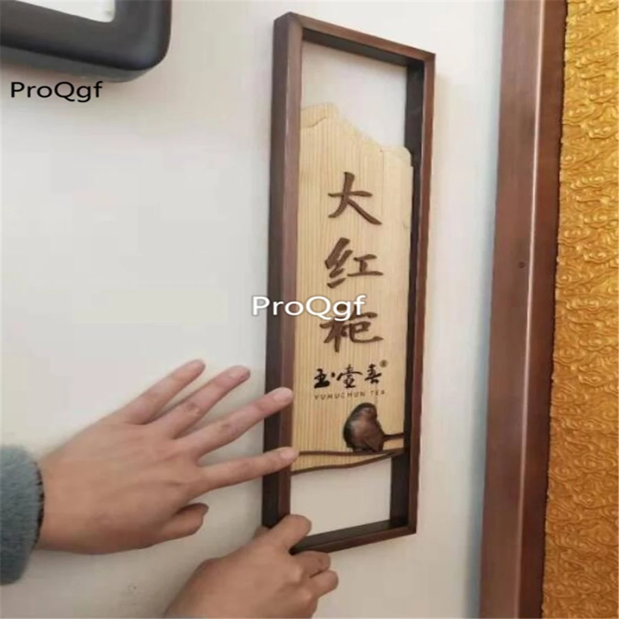 ProQgf 1Pcs A Set customized minshuku Room Board metal material leave message