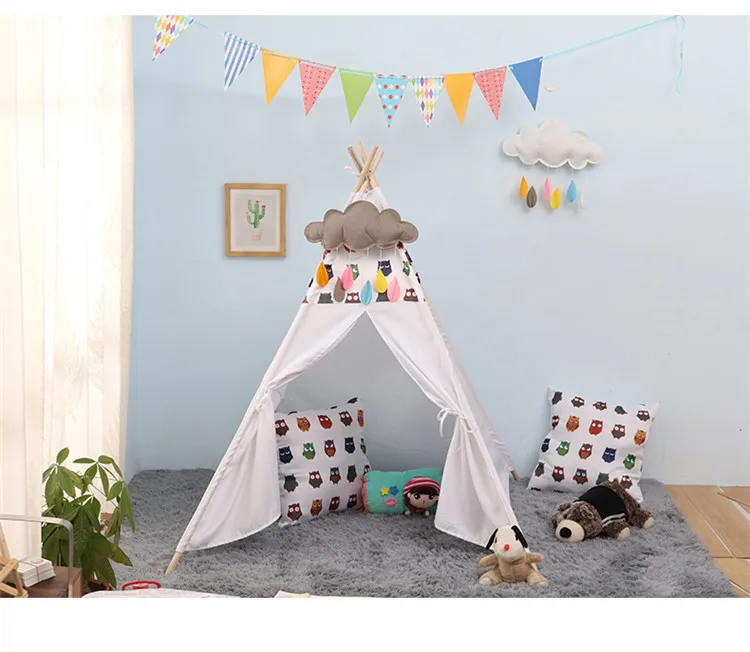 Студийная фотография внутри ребенка фотосессия игра маленький реквизит детская палатка реальный дом сумка душевная Наружная игрушка