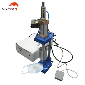 

28KHZ Ultrasonic Welding Machine 800W Intelligent Frequency Generator pneumatic with foot pedel