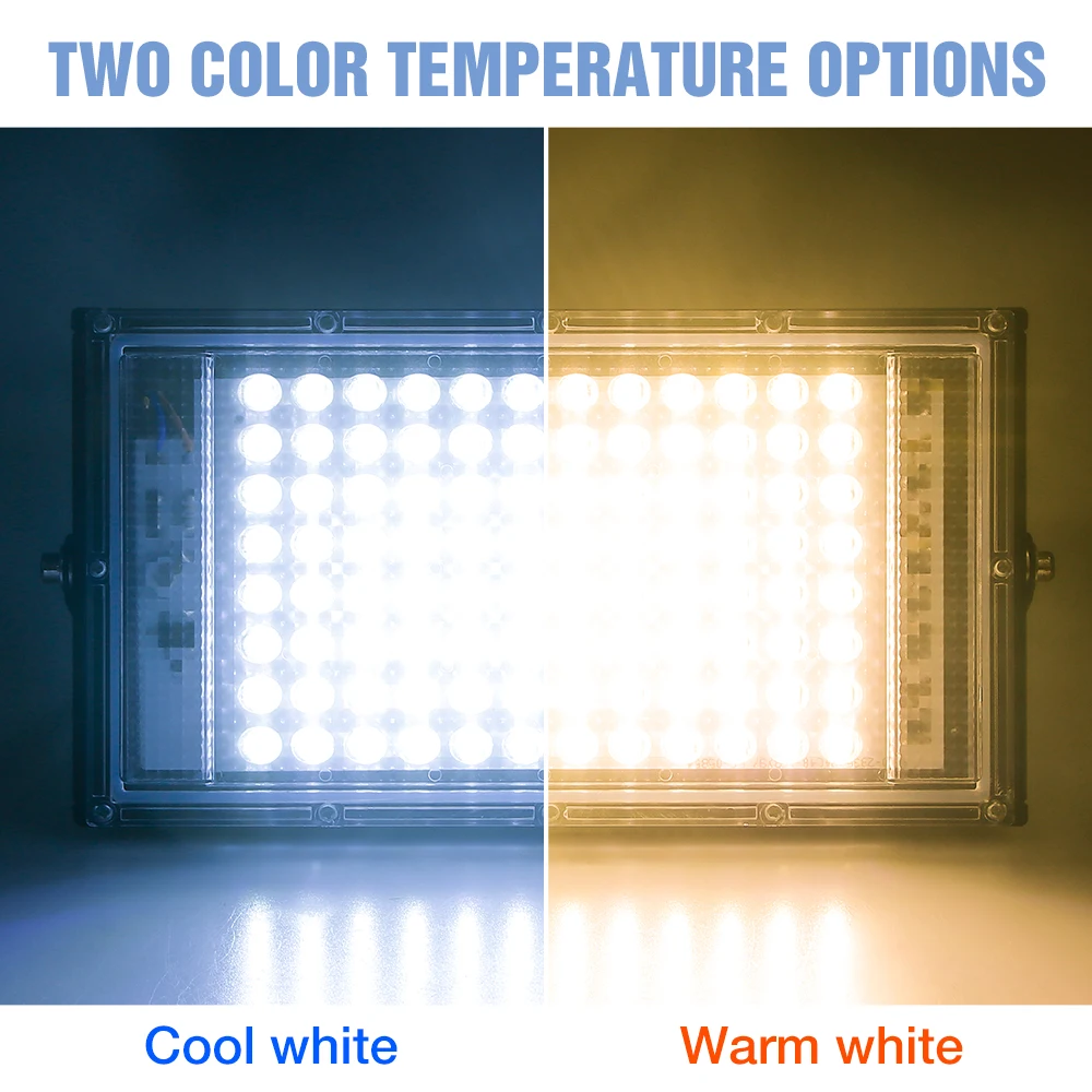 220V LED Reflector Flood Light IP65 Waterproof Spotlight Outdoor Garden Lighting Projectors Wall Lamp LED Exterior Street Light led flood light
