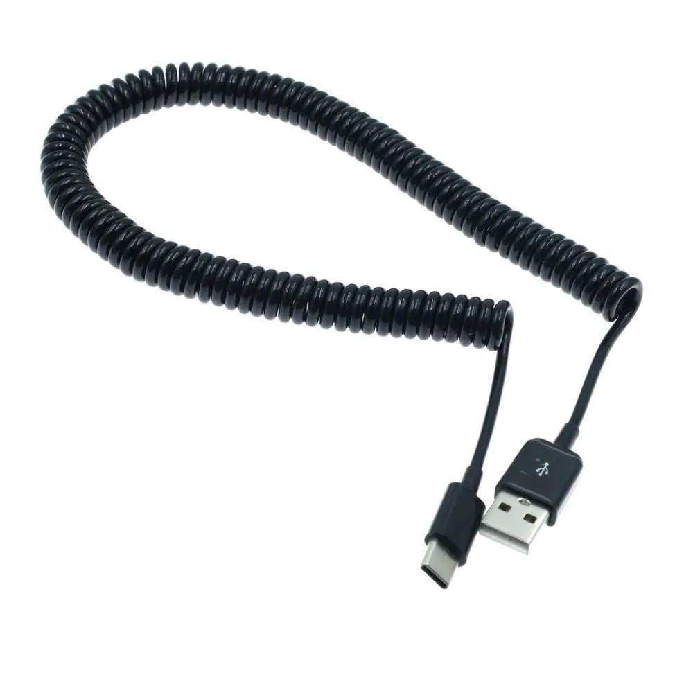 Retractable Fast Charge USB Cable for Mobile Phones and Power Banks - Micro, Mini, Type-C (1m/3m) Description Image.This Product Can Be Found With The Tag Names Computer Cables Connecting, Computer Peripherals, PC Hardware Cables Adapters, Spring usb