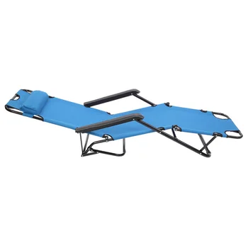 

1pc Extendable Folding Reclining Chair Practical Useful Durable Chaise Longue for Home
