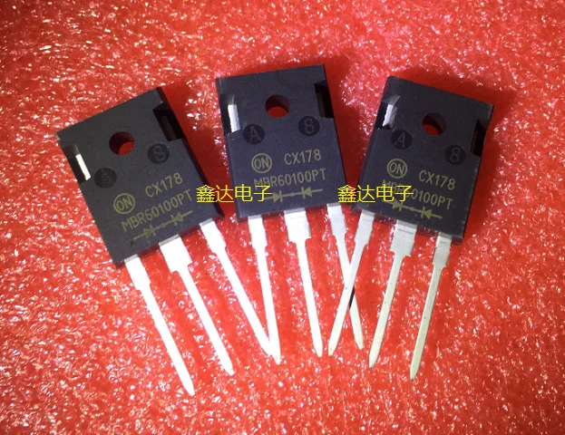 10 шт./лот MBR60100PT 60A100V TO-3P