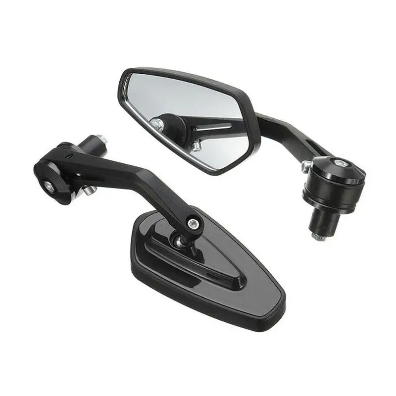 

Universal 7/8" Motorcycle Bike Aluminum Motorcycle Bar End Rearview Mirrors Side Mirror Handle Bar End For Motorcycle