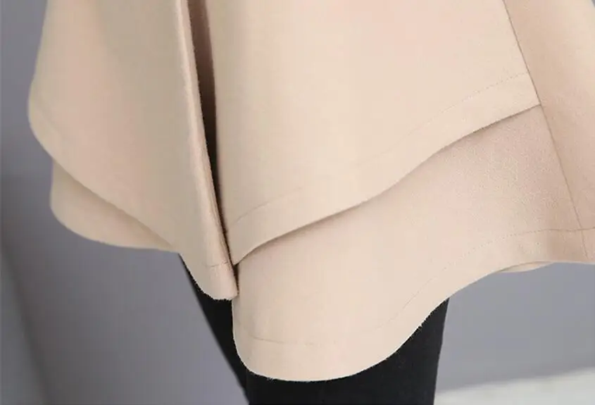Утепленная теплая шерстяная куртка для женщин, зимняя Новинка 2019, зимнее шерстяное пальто для женщин, длинное приталенное пальто с большим