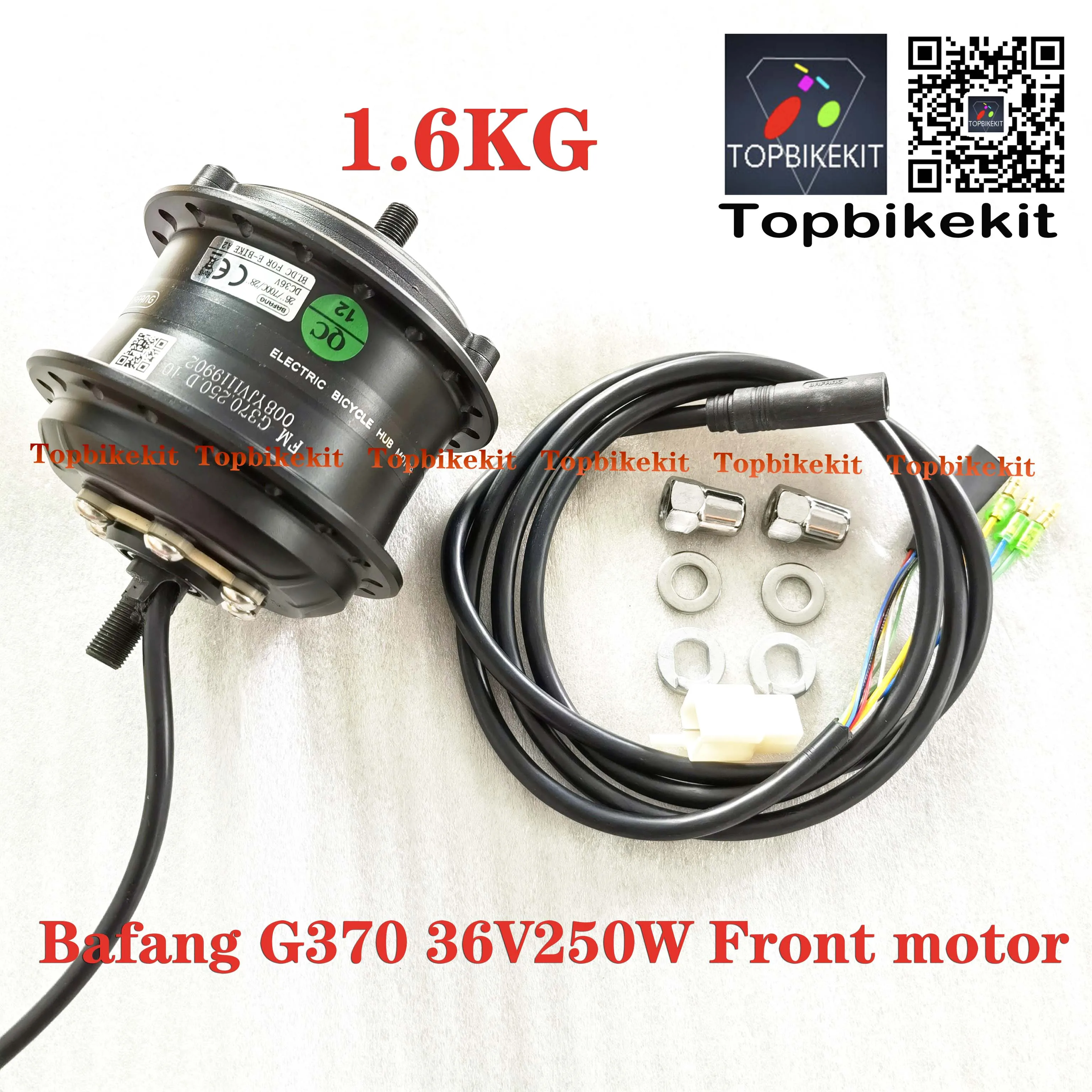 8fun 1.6kg G370 36v250w Front Hub Motor / Ultralight Motor Bafang Motor  36v250w 1.6kg Ebike Motor - Electric Bicycle Motor - AliExpress