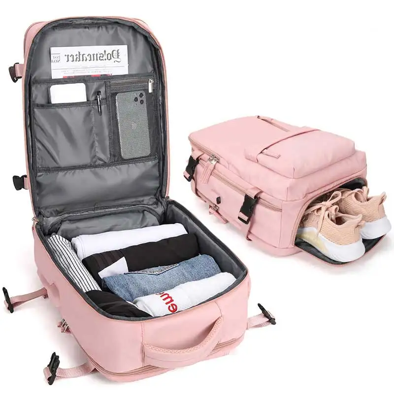 Travel Backpack Multi-Function Lightweight Large-Capacity Womens Wet-Pocket Dry