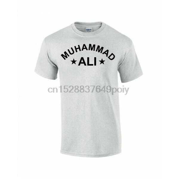 Футболка с Мухаммедом Али Уилл Смит Кассиус глина боксерская легенда футболка |