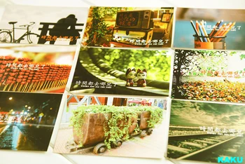 

Where Did The Time Go Postcard Original Library Card Collection Art Lenticular Recycled Recordable 14.3*9.3cm 30pcs