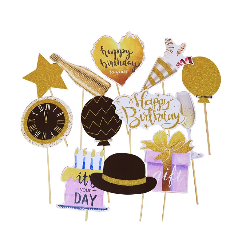 

2019 Creative Birthday Party Decoration Hand-stamped Photo Projects Wedding Ceremony Funny Strange Atmosphere Hand-held Mask