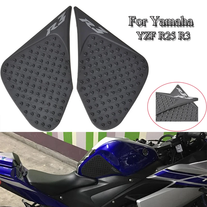 YZF R25 R3 мотоциклетные наклейки слипоны 3 M для топливного бака тяговые накладки