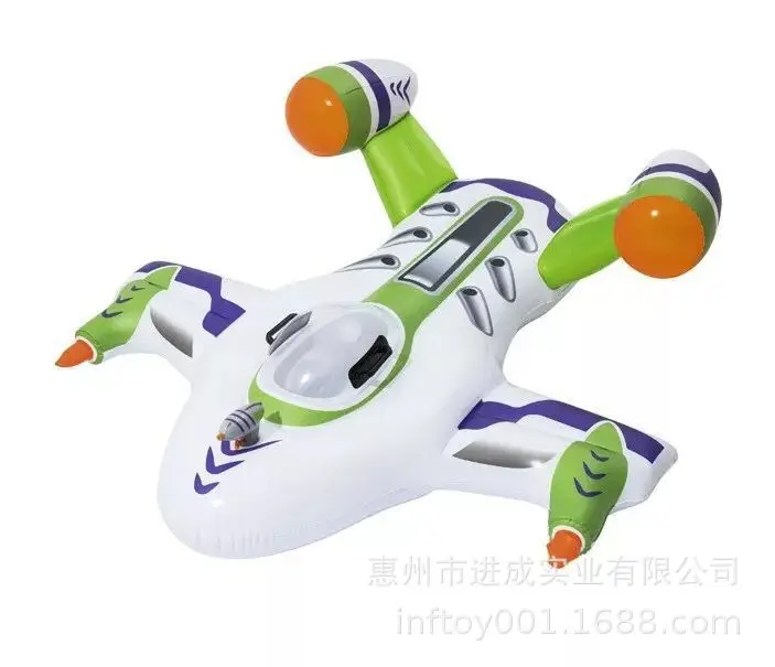 

Factory a Large Amount Production Inflatable Rides PVC Fighter Plane Riding Motorboat Riding Water CHILDREN'S Toy