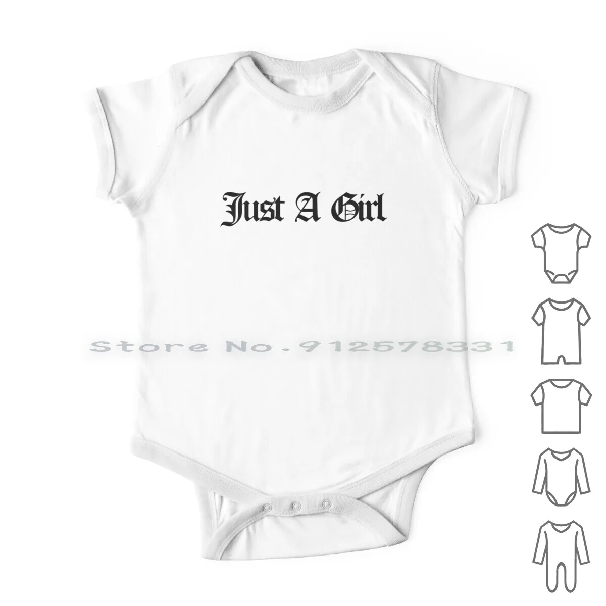 

Just A Girl Newborn Baby Clothes Rompers Cotton Jumpsuits No Doubt Just A Girl Gwen Stefani 90s Girls Indie Urban Grunge