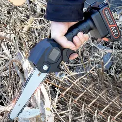 Makita – Mini scie à chaîne sans fil, 6 pouces, Portable, avec batterie, pour l'élagage du jardin 