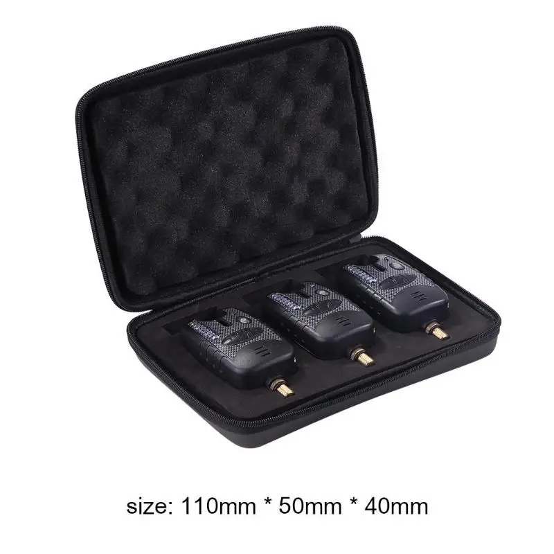 New Fishing Bite Alarm Delicate Design 3x Adjustable Tone Volume Sensitivity Sound Alert Fishing Bite Alarm with LED