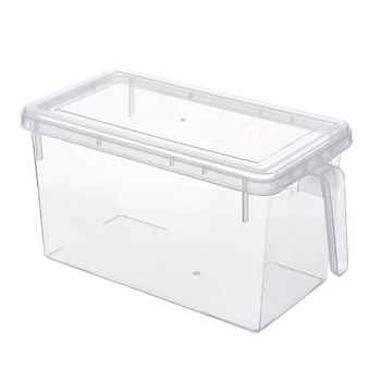

Kitchen Transparent PP Storage Box Grains Beans Storage Contain Sealed Home