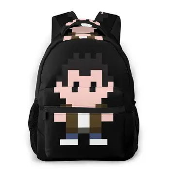 

Pixel Ryo Hazuki Print Large capacityDaily Casual New Fashion School Shenmue Bag