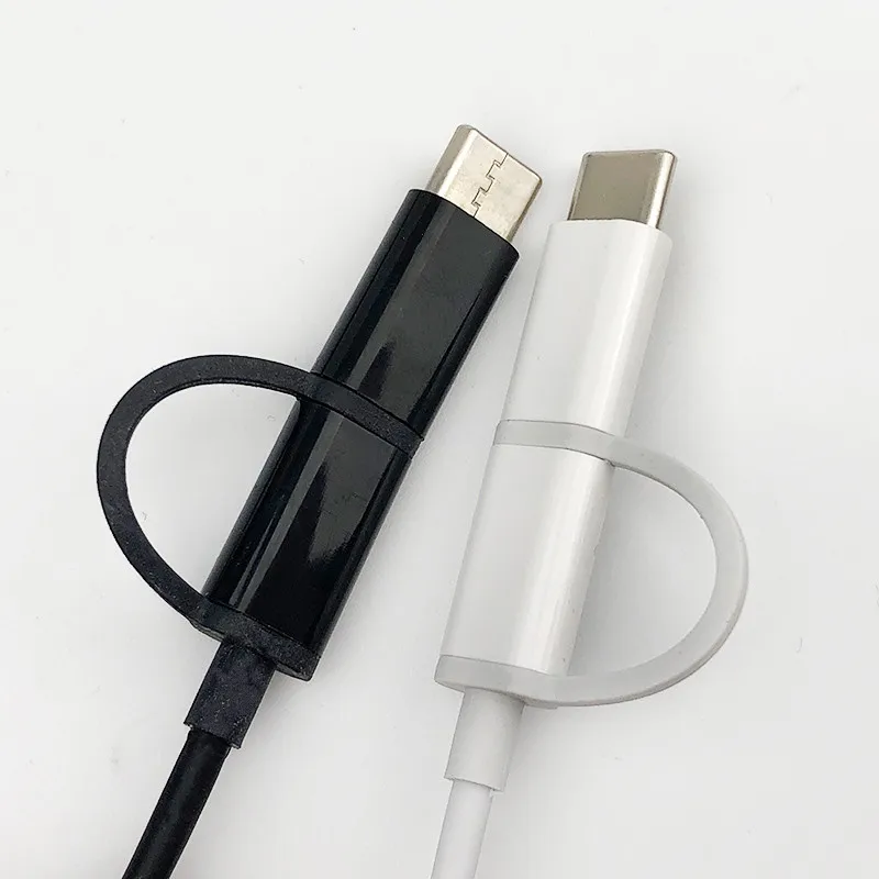 Xiao mi 2 в 1 usb кабель для зарядки 1 м Usb mi cro to type c кабель для mi 8 9 9se cc9 a3 redmi 4a 5 plus mi x 3 redmi note 7 8