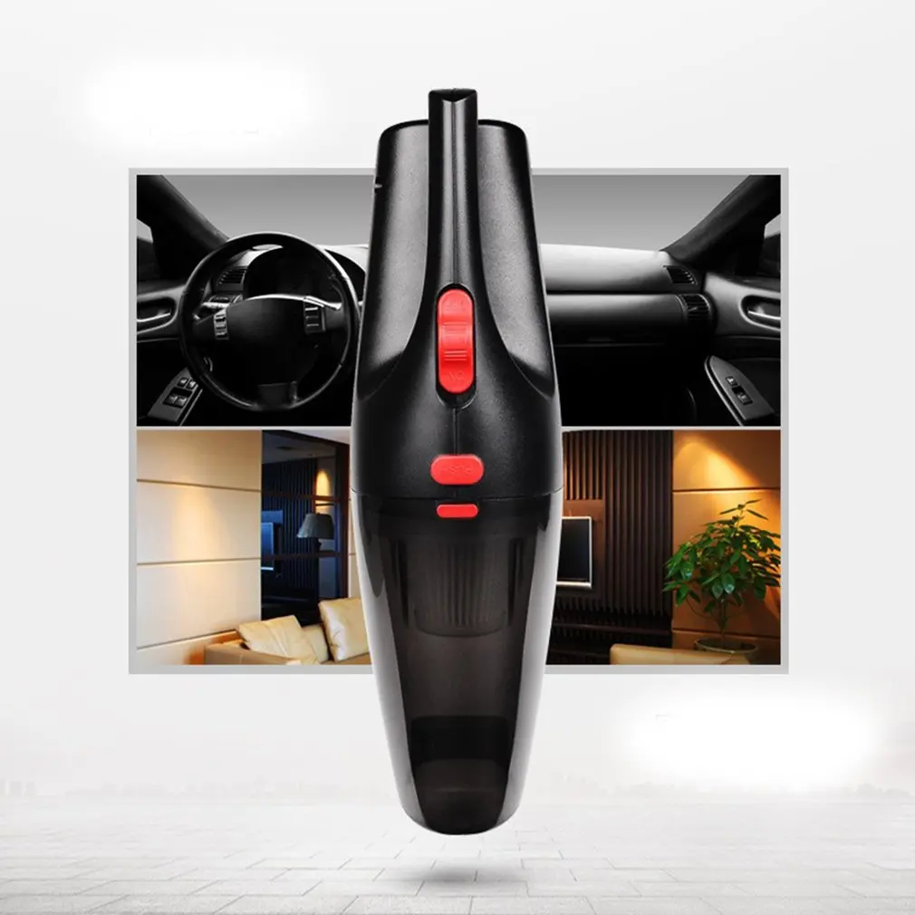 120 Вт автомобильный пылесос, перезаряжаемый, для сухой и влажной уборки, для дома, двойного назначения, супер всасывающий, мощный пылесос