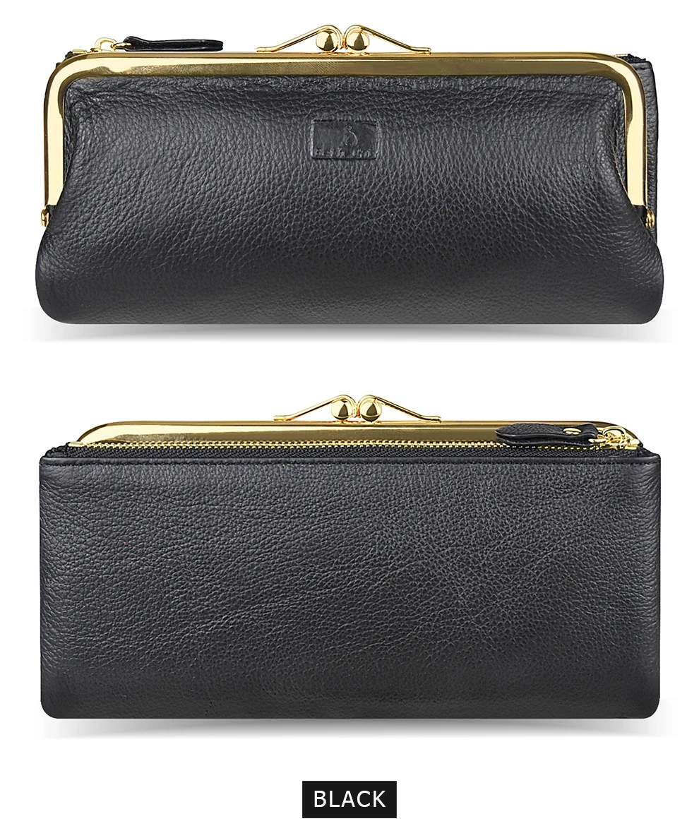 DICIHAYA Women's Wallets Cow Leather Long Cowhide Multiple Cards Holder Portomonee Clutch Female Purse Standard Wallets Girls DICIHAYA Women's Wallets Cow Leather Long Cowhide Multiple Cards Holder Portomonee Clutch Female Purse Standard Wallets Girls