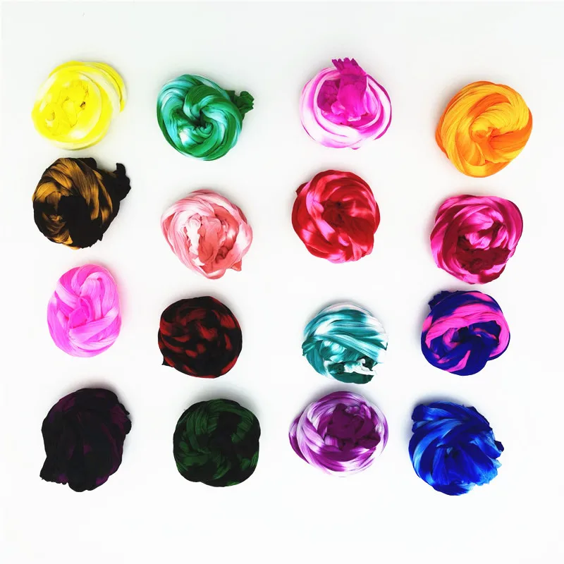 5 шт. многоцветные нейлоновые чулки растяжимые цветы материалы аксессуары для