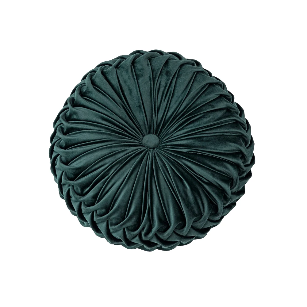 38x10cm Pumpkin Cushion Solid Color Plush Car Soft Support Pastoral Style Chair Pads Pillow Gift Home Durable Round Sofa