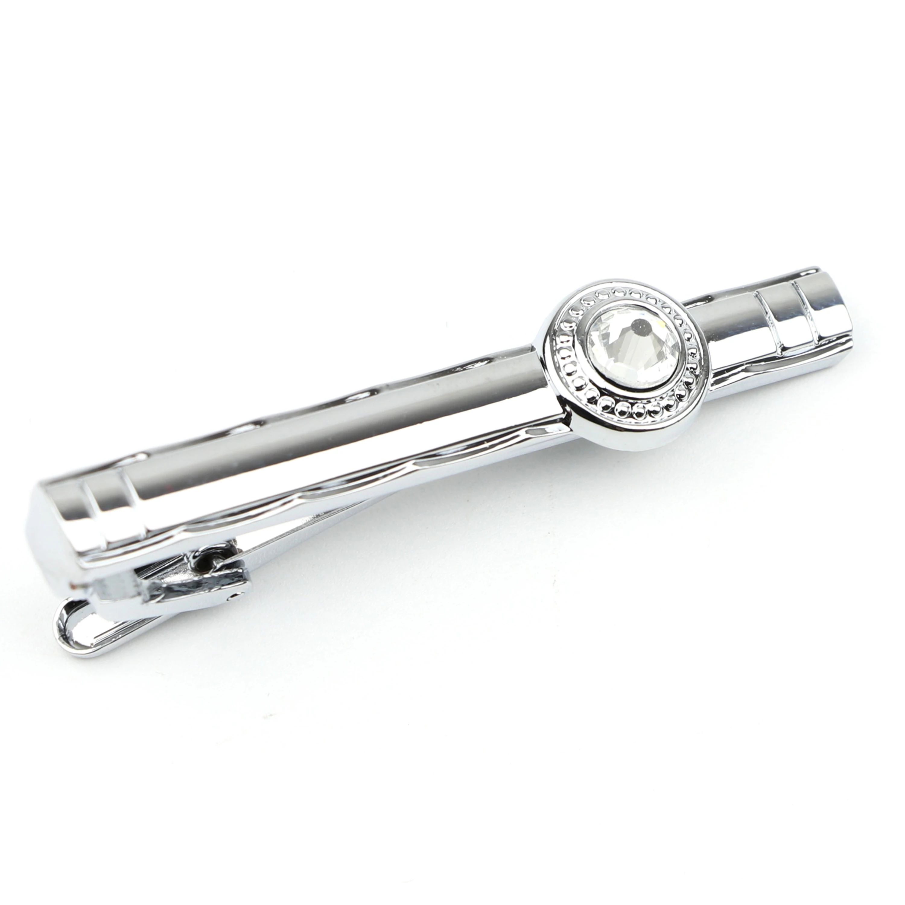 Fashion Tie Clip Jewelry Simple Enamel Mens Business Luxury Design Bar Pinch Clasp Tie Pin Gift tie clips