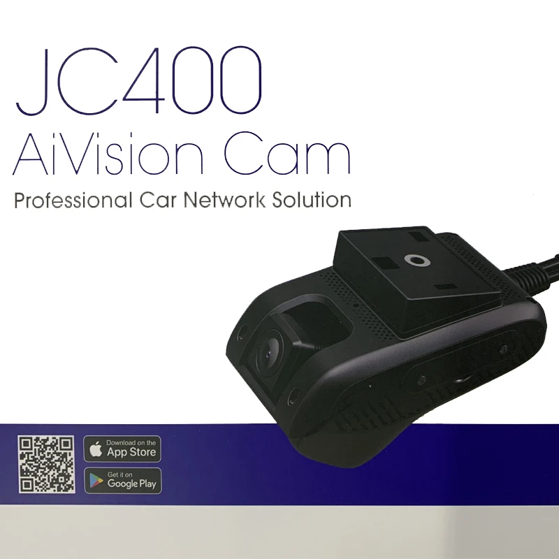 JC400 4G умный GPS для автомобиля отслеживание Dashcam с Wi-Fi точка доступа и двойной 1080P видео облако запись Live SOS сигнализация с бесплатным мобильным приложением