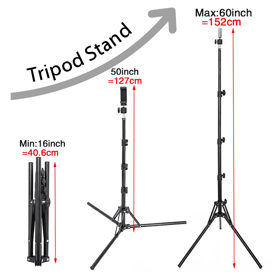 Alileader New 152Cm/64Cm Wig Stand Wig Tripod With Mannequin Canvas Block Head Adjustable Tripod Stand Wig Making kit TPins Gift