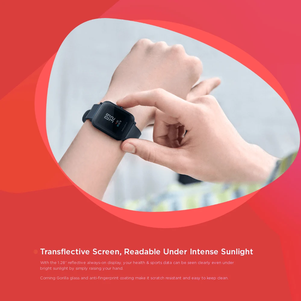 Новейший Xiaomi Huami Amazfit Bip Lite Смарт-часы водонепроницаемые фитнес-трекер для здоровья умные часы 45 дней в режиме ожидания глобальная версия