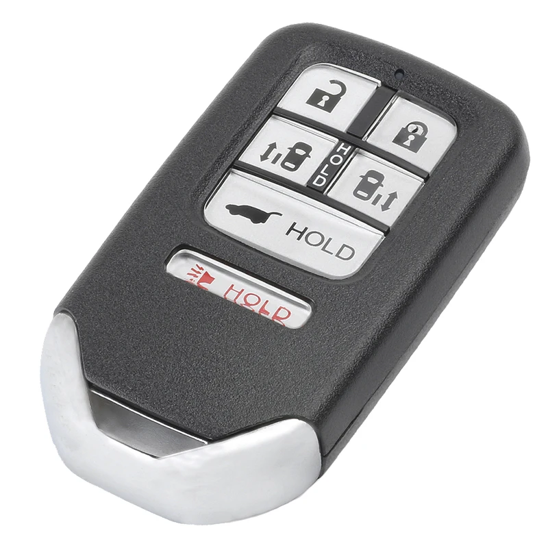 Keyecu Smart дистанционного ключа автомобиля оболочки чехол Fob 6 кнопок для Honda Odyssey, FCC: KR5V1X