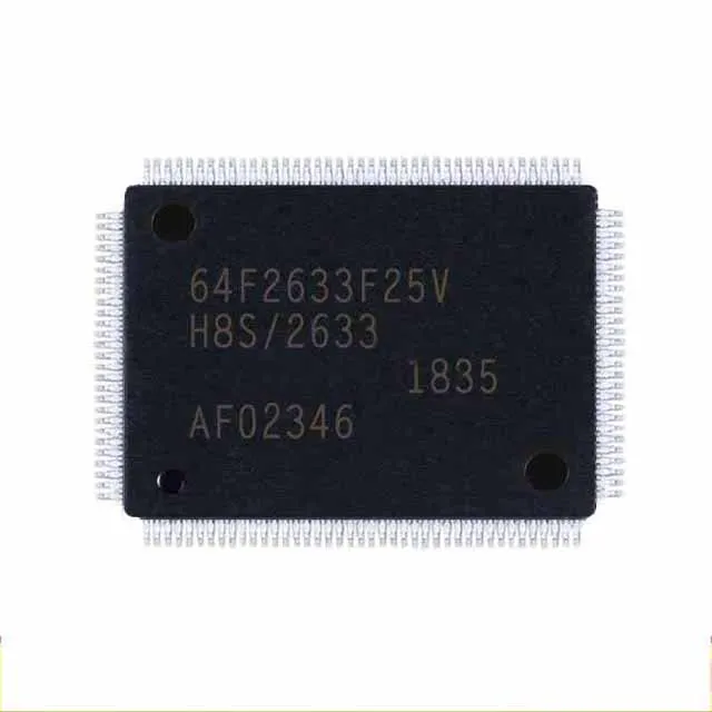 

Hd64f2633 32-Bit Flash 25 Mhz Microcontroller Pqfp128 Ic Chip Hd64f2633f25v