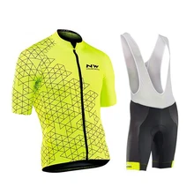 Велоспорт Pro Team Northwave Велоспорт Джерси Мужская одежда для велоспорта MTB Велоспорт нагрудник шорты велосипед Джерси Набор Ropa Ciclismo Hombre