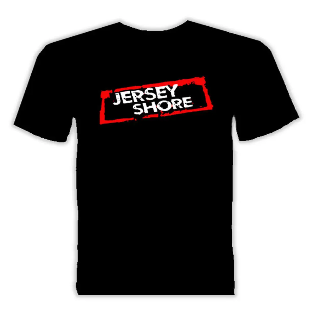 I Love The Jersey Shore T Shirt O-Neck Fashion Casual High Quality Print T-Shirt Summer Novelty Cartoon | Мужская одежда