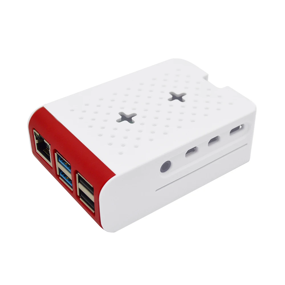 Чехол для Raspberry pi 4B новый защитный чехол с антибликовым охлаждающим вентилятором