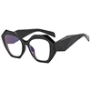 Polygon Leopard Reading Glasses Women Anti Radiation Blue Light Blocking Lens Readers Eyeglasses For Sight 0 to +6.0 Presbyopia 3