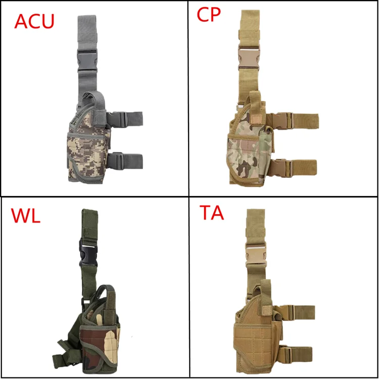 Прямая левая/правая ножная кобура пистолет сумка для GLOCK 17 19 Beretta USP револьвер ножка Регулируемый страйкбольный Пистолет Чехол для охоты
