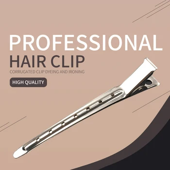 

10pc Professional Metal Hairdressing Salon Sectioning Hair Clip Styling Tools Braiding Hairpins Accessory