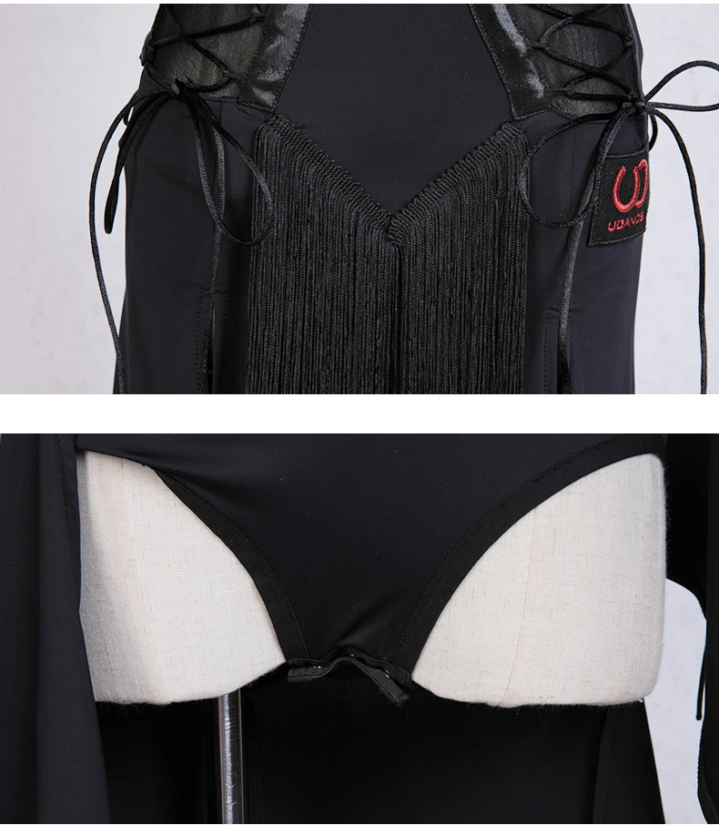 CACARE платье для латинских танцев Женская Большая распродажа Vestido flecos танцевальная одежда конкурс латиноамериканских танцев платья Танго D0693 бальные