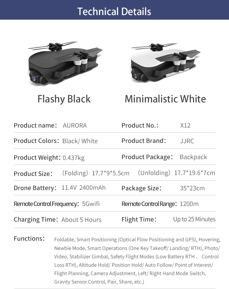 JJRC X12 5G WiFi FPV Бесщеточный двигатель 4K HD камера gps двойной Дрон режим позиционирования складной Радиоуправляемый Дрон Квадрокоптер Модель RTF