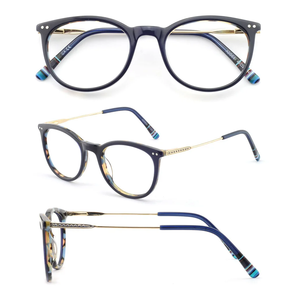 Маленькая оправа glassesOCCI CHIARI женские прозрачные линзы близорукость оптические очки ацетат очки по рецепту очки W-CAMPE