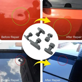 

10PC Car Automobile Sheet Metal Repair Gaskets Recessed Hammer Dent Puller Suction Cup Plastic Dent Gasket Repair Tool