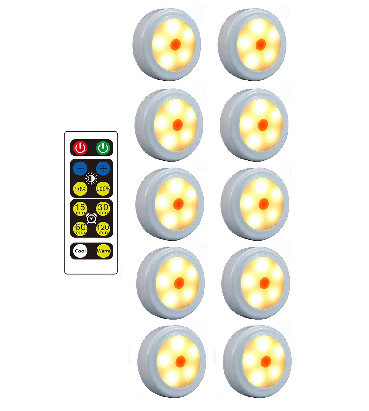 1 controller 10 Lamp С регулируемой яркостью и сроки светодиодный шкаф ночные светильники теплый белый+ белый светодиодный свет под кабинет шкаф со стеклянными дверями близко шкаф лестницы Светильник для коридоров - Цвет: 1 controller 10 Lamp