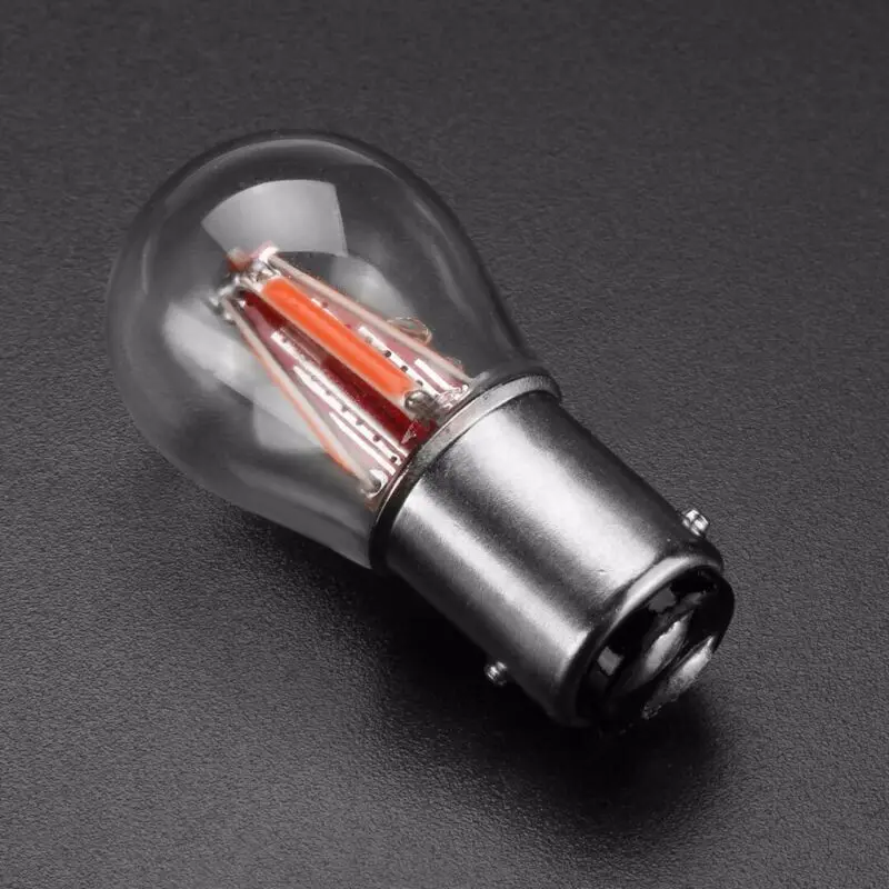 2 предмета в комплекте, красный, 4LED 1157 BAY15D 21/5 Вт автомобильный обратный резервный задний стоп-сигнал светильник лампочка Водонепроницаемый, Пыленепроницаемость и ударопрочность
