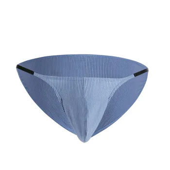 

Nylon Men's Underwear Briefs Sexy Solid Color Jockstrap Men Underpants Low Waist Comfortable Breathable Briefs Mini Bikinis