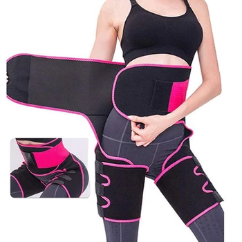 

Women High Waist Neoprene Sweat Thigh Trainer Shapewear Trimmer Leg Body Shapers Waist Trainer Slimming Belt Wmen Waist Corset