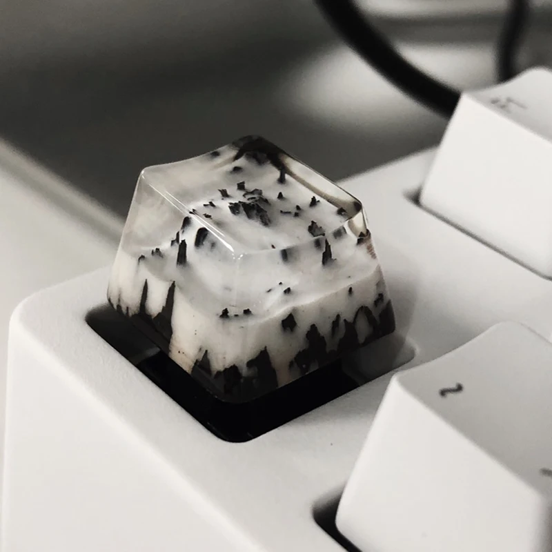 Пейзаж смолы ESC Keycaps для вишневого переключателя механическая клавиатура OEM R4